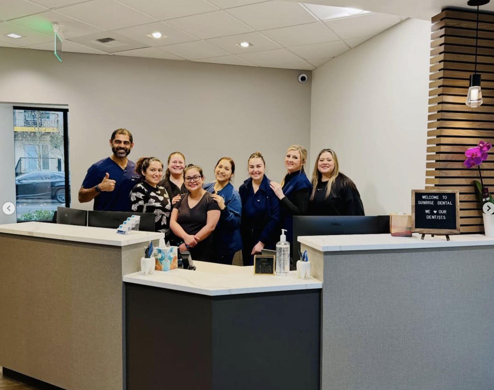 Insurance and financing options — Redmond Dental Studio reception team